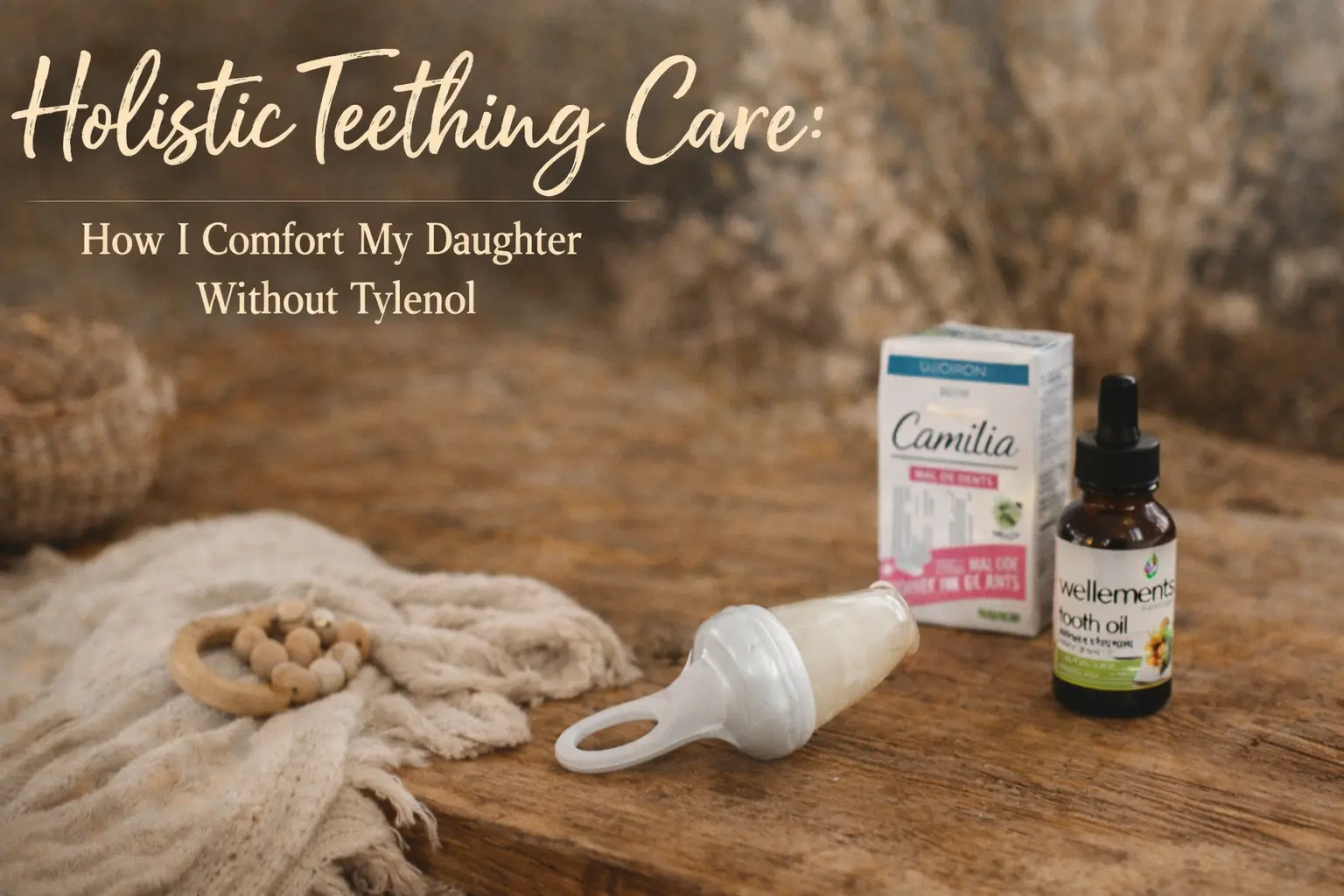 Holistic Teething Care: How I Comfort My Daughter Without Pharmaceuticals
